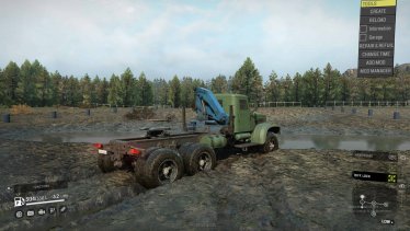 Грузовик «Kraz 255 With Addons And Tyres» версия 0.1.1 для SnowRunner 1