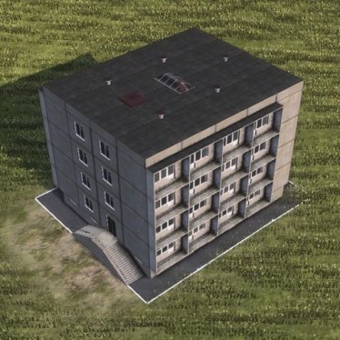 Мод "Cube prefab house" для Workers & Resources: Soviet Republic