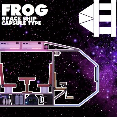 Мод "FROG space ship" для People Playground