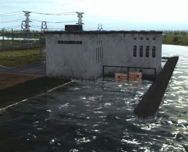 Мод "Run-of-river hydroelectricity" для Workers & Resources: Soviet Republic 3