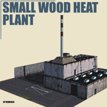 Мод "Small Wood Heat Plant" для Workers & Resources: Soviet Republic