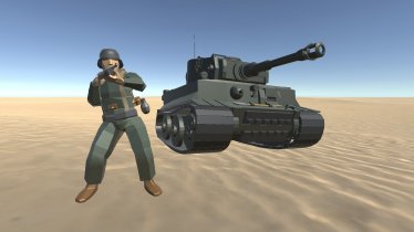 Мод «Tiger 1 Mini» для Ravenfield (Build 21) 0