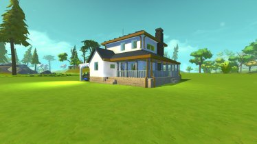 Мод "Luxury house" для Scrap Mechanic 3