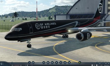 Мод «SF Airlines Boeing 757-200F Pack» для Transport Fever 2 2