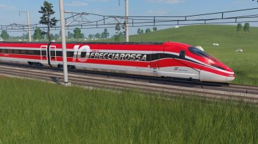 Мод «Frecciarossa 1000» для Transport Fever 2 1