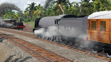 Мод «LNER W1 'Hush-Hush'» для Transport Fever 2 0