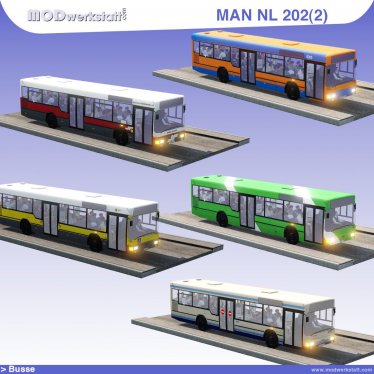 Мод «MAN NL 202(2)» для Transport Fever 2