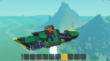 Мод "Tomatsu's Personal Flying Vehicle" для Scrap Mechanic 0