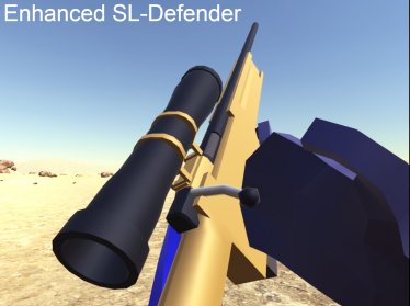 Мод «SL-Defender with desert coloration» для Ravenfield (Build 19)