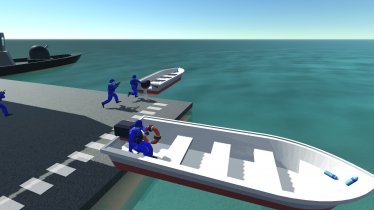 Мод «Assault boat» для Ravenfield (Build 19)