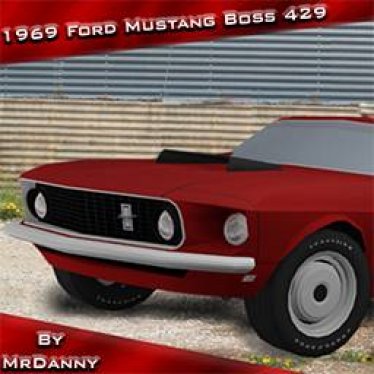 Мод "1969 Ford Mustang 429 Boss" для Project Zomboid