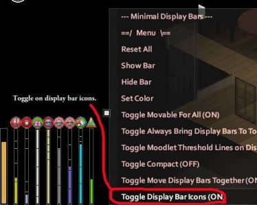 Мод "Minimal Display Bars" для Project Zomboid 1