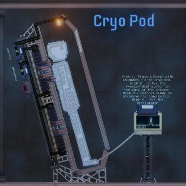 Мод "Cryo Pod Mk.1" для People Playground