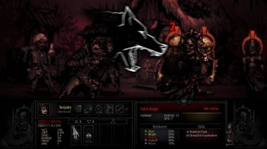 Мод "Werewolf - New Class" для Darkest Dungeon 1