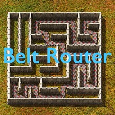 Мод "BeltRouter" для Factorio
