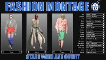 Мод "Fashion Montage" для Project Zomboid 0