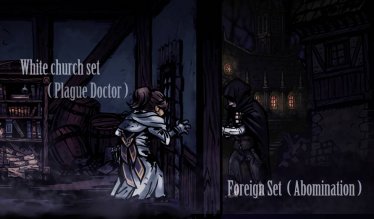 Мод "BloodBorne Skin Set" для Darkest Dungeon 2