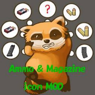 Мод "Ammo & Magazine icon MOD for build 41" для Project Zomboid