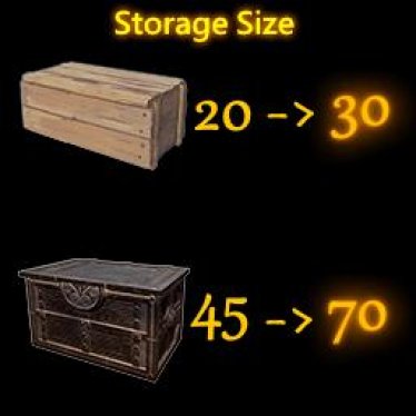 Мод "Chest Storage Size+" для Conan Exiles 1
