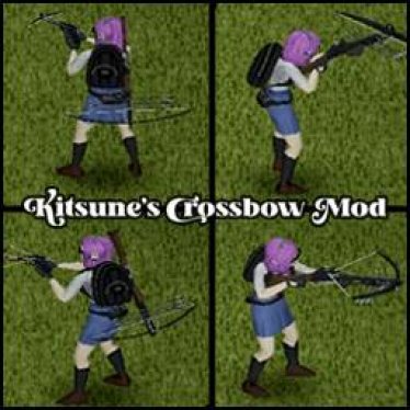 Мод "Kitsune's Crossbow Mod" для Project Zomboid