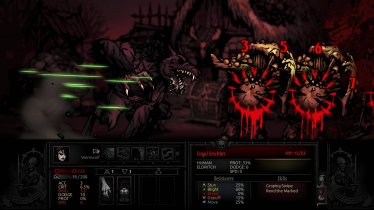 Мод "Werewolf - New Class" для Darkest Dungeon 2