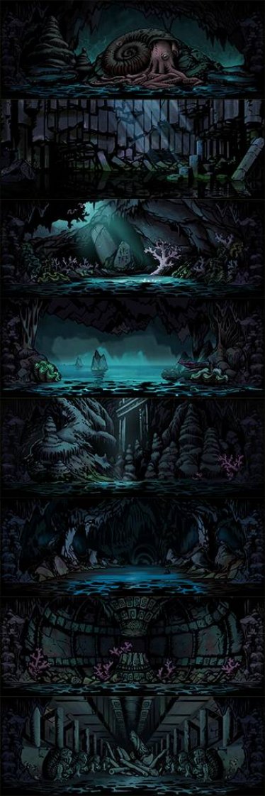 Мод "Extra Cove Backgrounds" для Darkest Dungeon 0