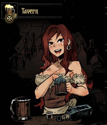 Мод "Redhead Barmaid" для Darkest Dungeon