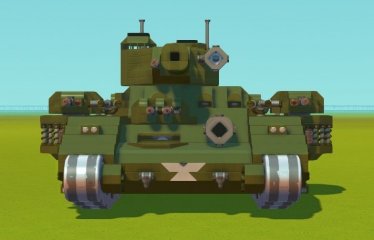 Мод "Baneblade tank" для Scrap Mechanic 0