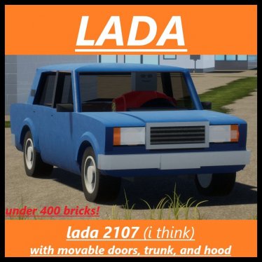 Мод "LADA 2107" для Brick Rigs