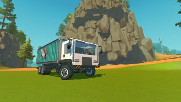 Мод "Survival 10 crates truck" для Scrap Mechanic 0