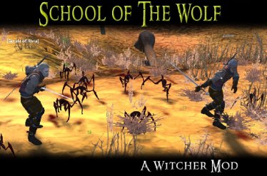 Мод "The School of The Wolf - A Witcher 3 Mod" для Kenshi 1