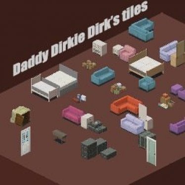 Мод "Daddy Dirkie dirks tiles" для Project Zomboid
