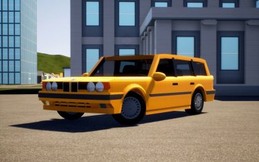 Мод "BMW E34 M5 Wagon 1991" для Brick Rigs 2