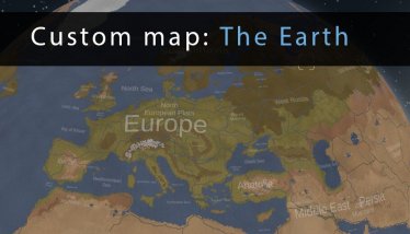 Мод "Custom map: The Earth" для Rimworld