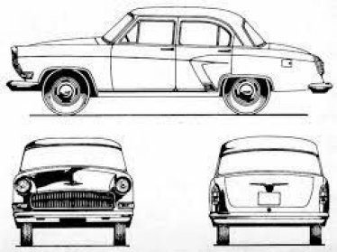 Мод "1970 GAZ-21 Volga 3 Series" для Brick Rigs 2