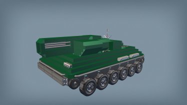 Мод "UBERPANZER (танк)" для Scrap Mechanic