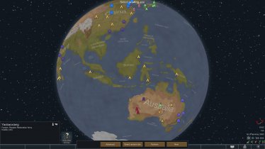 Мод "Custom map: The Earth" для Rimworld 0