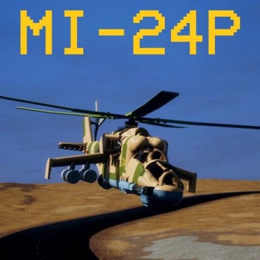 Мод "MIL MI-24P HIND-F" для Brick Rigs