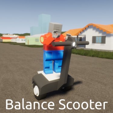 Мод "Balance Scooter" для Brick Rigs