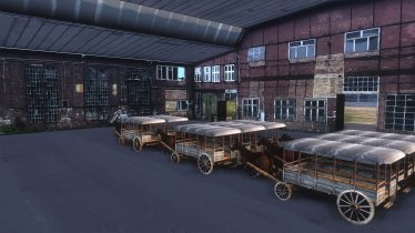 Мод "Old Town Industrial Pack" для Workers & Resources: Soviet Republic 2