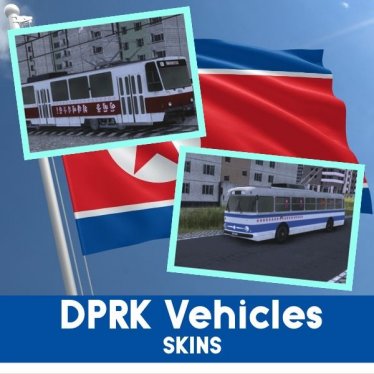 Мод "DPRK Vehicle Skin Pack" для Workers & Resources: Soviet Republic