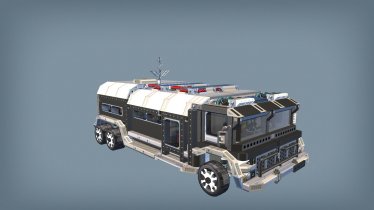 Мод "Amphibious Camper By GamingSkill" для Scrap Mechanic