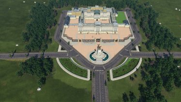 Мод "World Monuments Collection N.20: Buckingham Palace" для Transport Fever 2 0