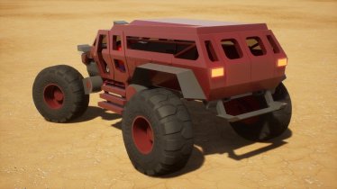 Мод "(EXP WS) Armored Civilian Pick-up (Red Faction Guerrilla)" для Brick Rigs 0