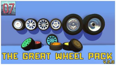 Мод "The Great Wheel Pack" для Scrap Mechanic