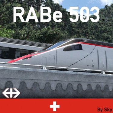 Мод "SBB RABe 503" для Transport Fever 2