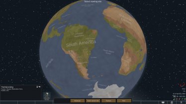 Мод "Custom map: The Earth" для Rimworld 1