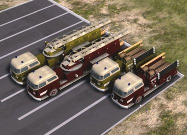 Мод "merican LaFrance Firetruck Pack (1960+)" для Workers & Resources: Soviet Republic 1