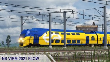 Мод "NS VIRM 2/3: 2021 Flow" для Transport Fever 2