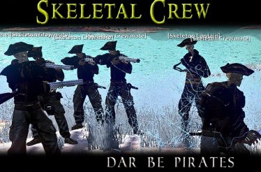 Мод "Skeletal Crew - Dar Be Pirates" для Kenshi